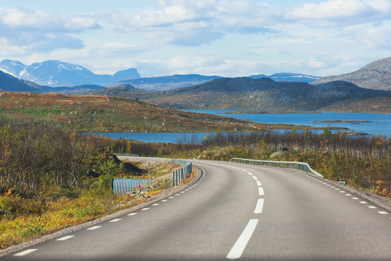Mulet och regn under Kristi himmelsfärdsdag i Kiruna