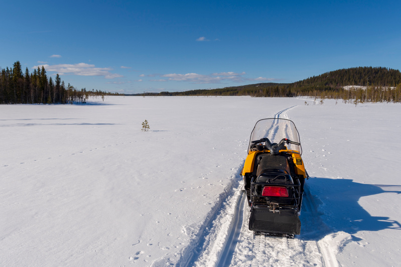 Man åtalas för olovlig körning med snöskoter i Katterjokk