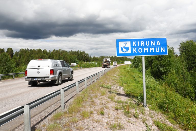 Klart och kallt väder i Kiruna – Internationella dagen för tolerans uppmärksammas