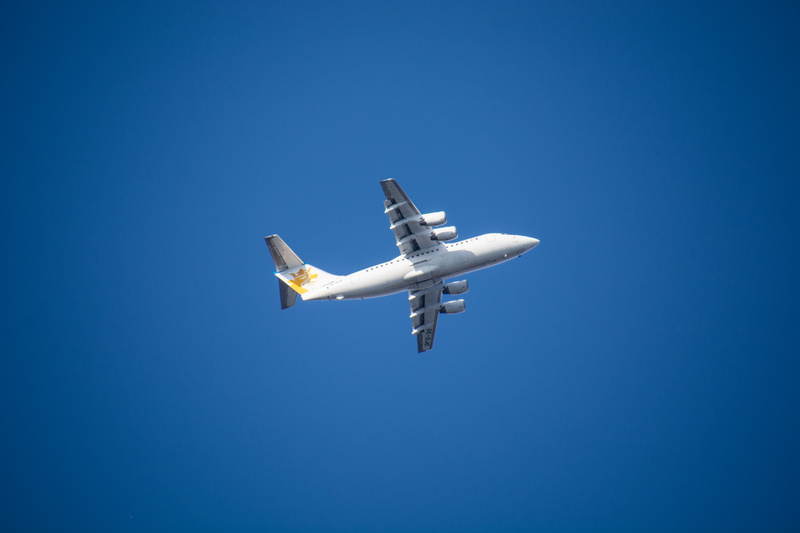 flygplan i luften