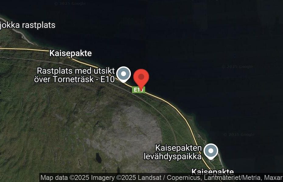 Händelseplats, Google Maps