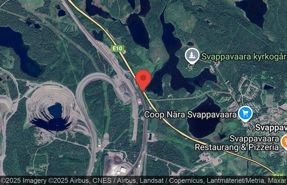 Händelseplats, Google Maps